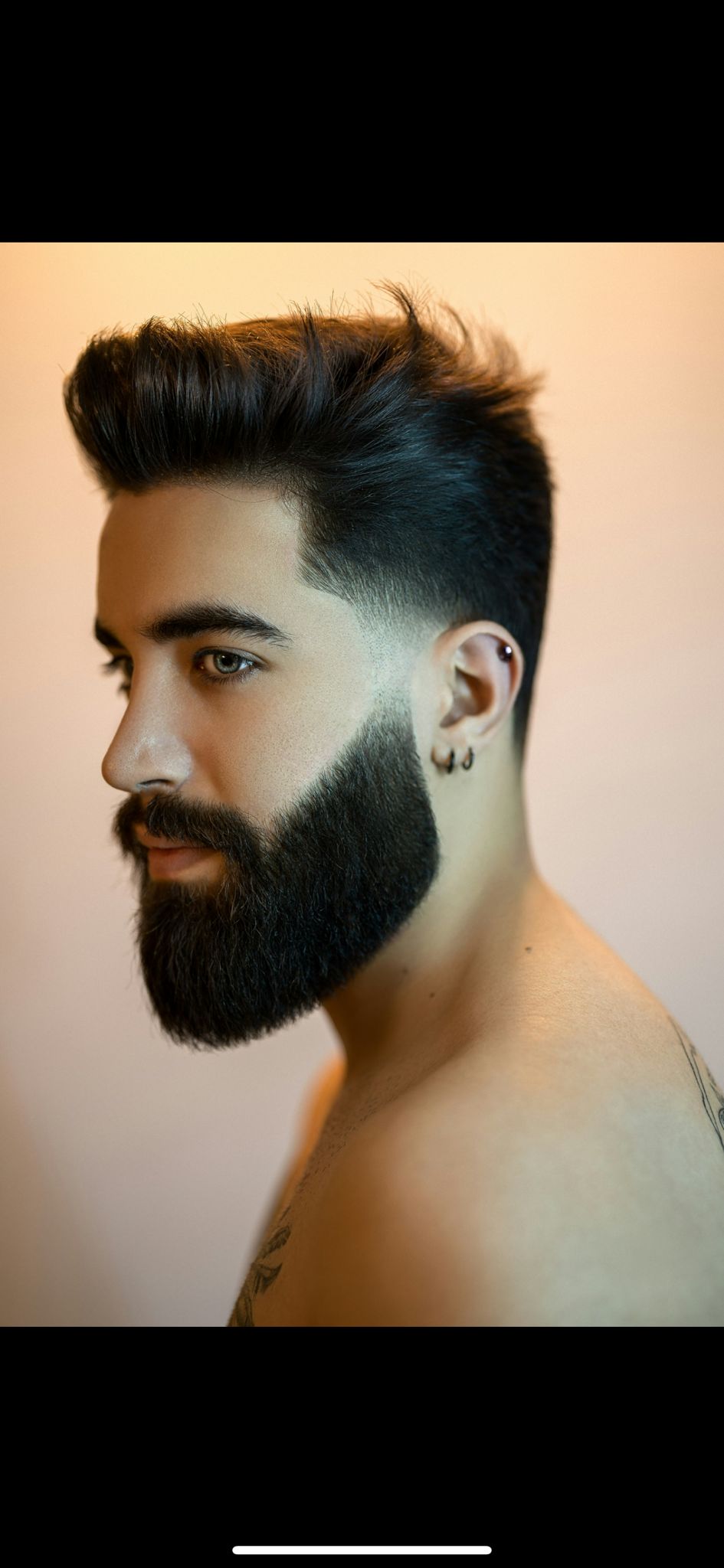 Men's Haircut and Beard